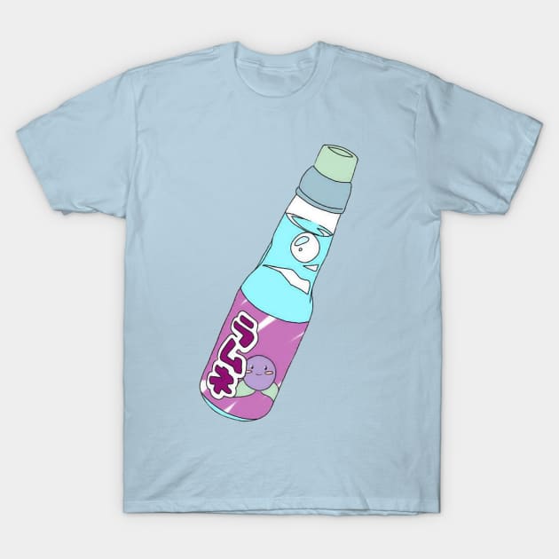 Kawaii Blueberry Soda Drink T-Shirt by PeachPantone